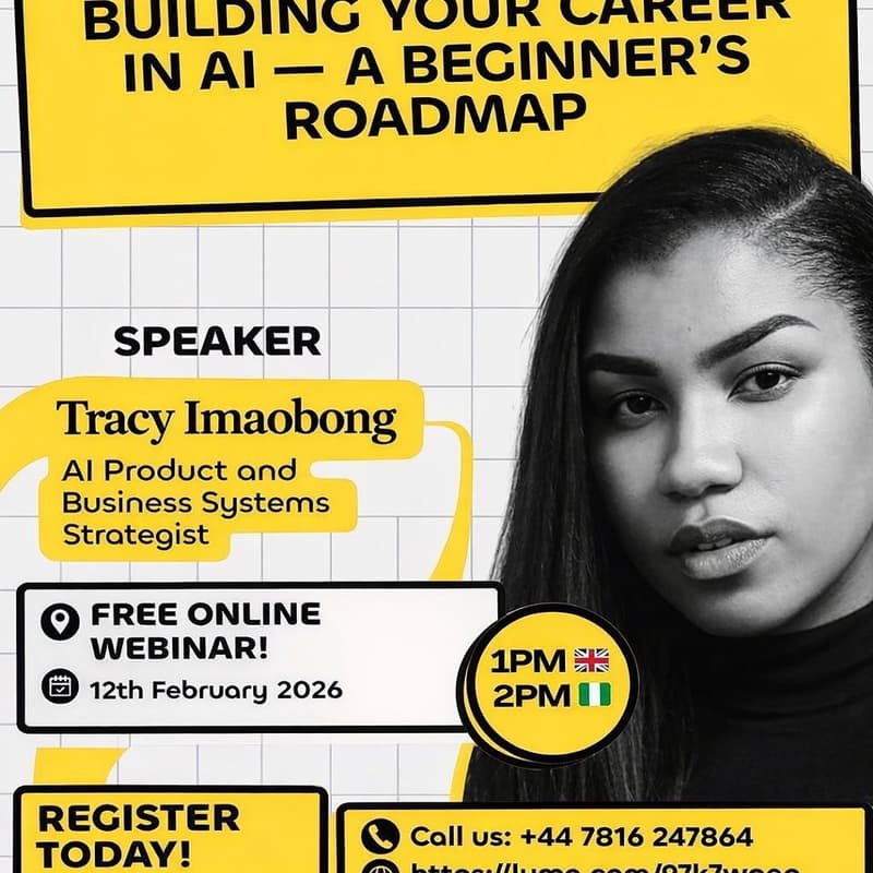 Cover Image for Building Your Career in AI - A Beginner's Roadmap.