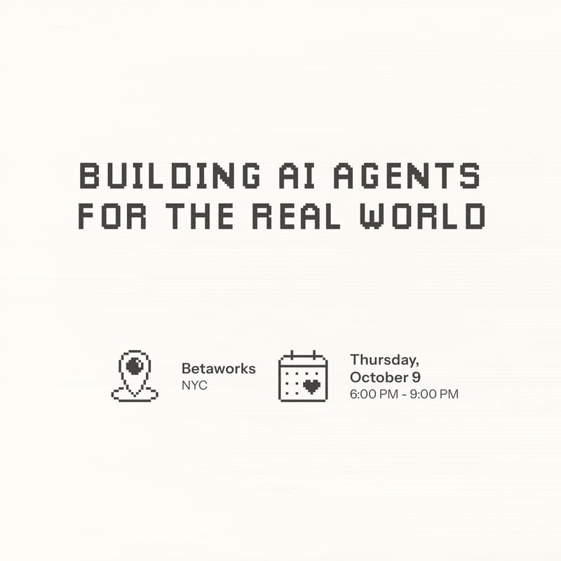 Cover Image for Building AI Agents for the Real World