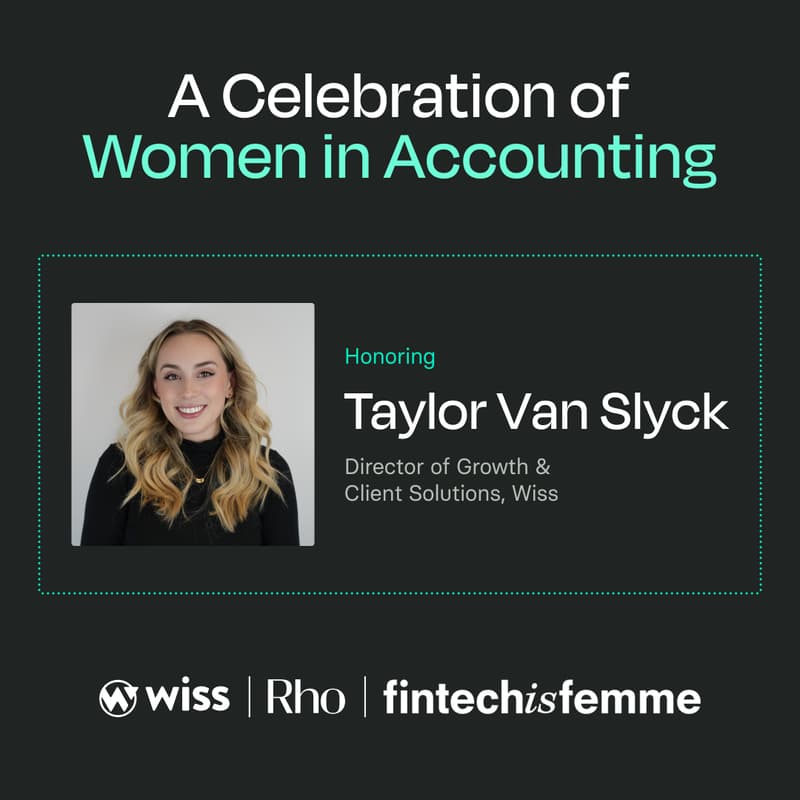 Cover Image for A Celebration of Women in Accounting | Wiss, Rho & Fintech is Femme