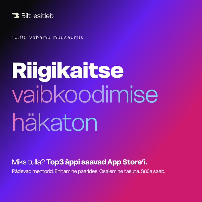 Cover Image for Bilt.me riigikaitse häkaton