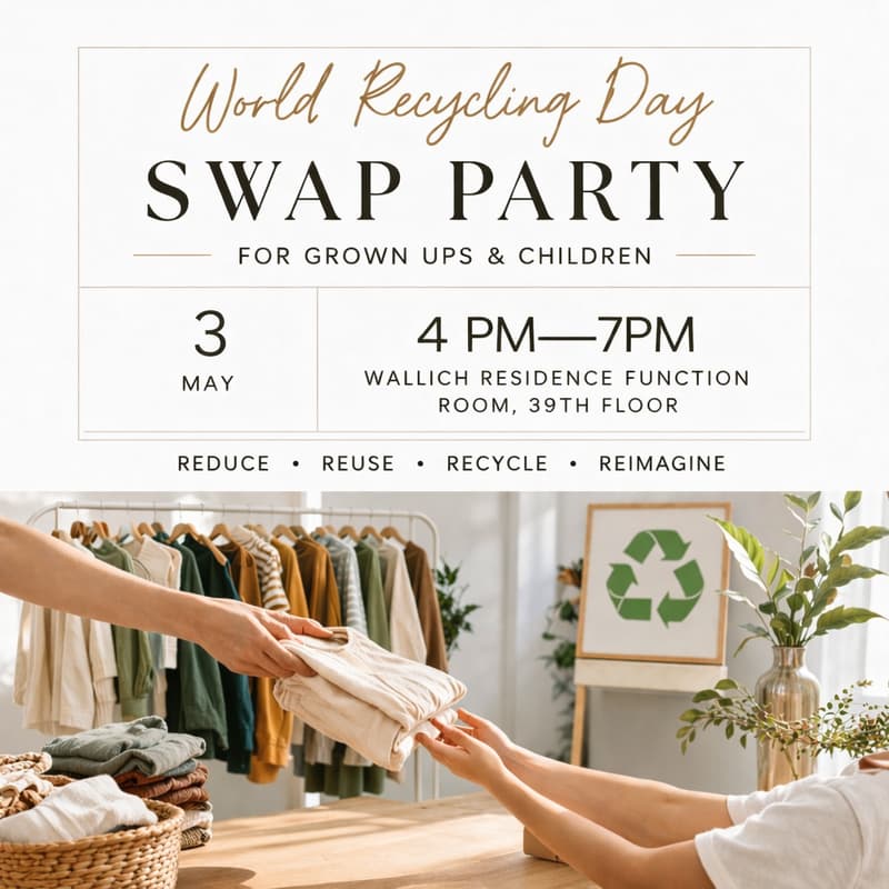Cover Image for World Recycling Day Swap Party