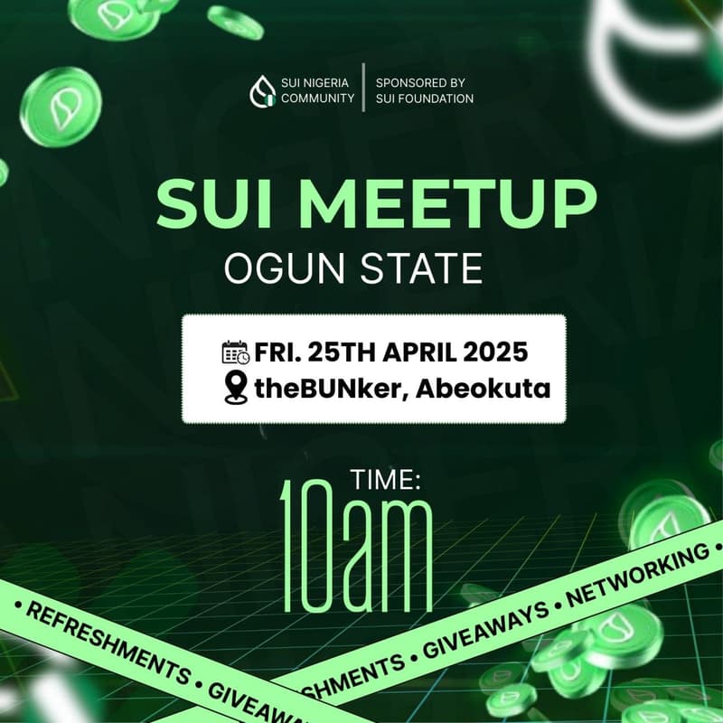 Cover Image for SUI MEETUP OGUN STATE