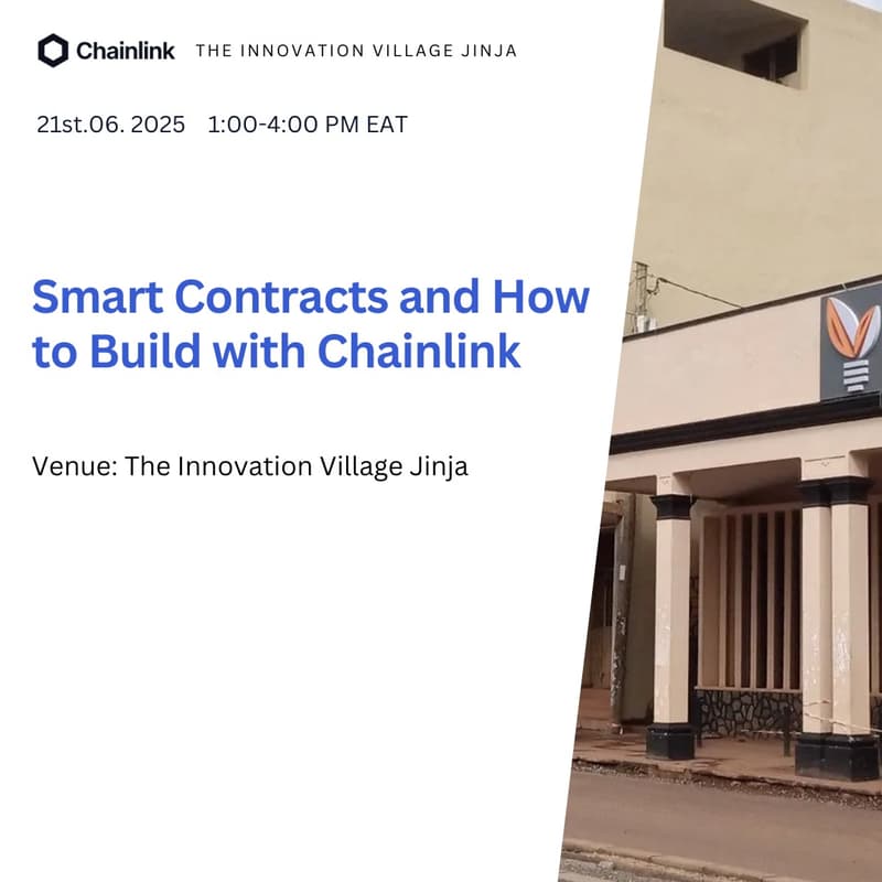 Cover Image for Smart Contracts and How to Build with Chainlink