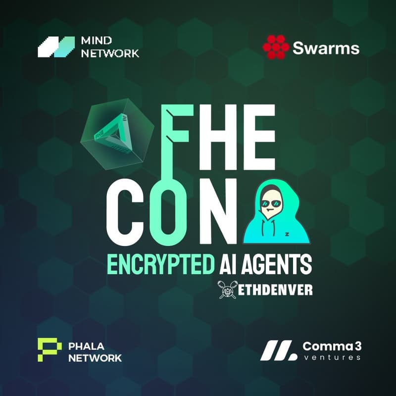 Cover Image for FHECon: Encrypted AI Agents. Lift Off @Denver