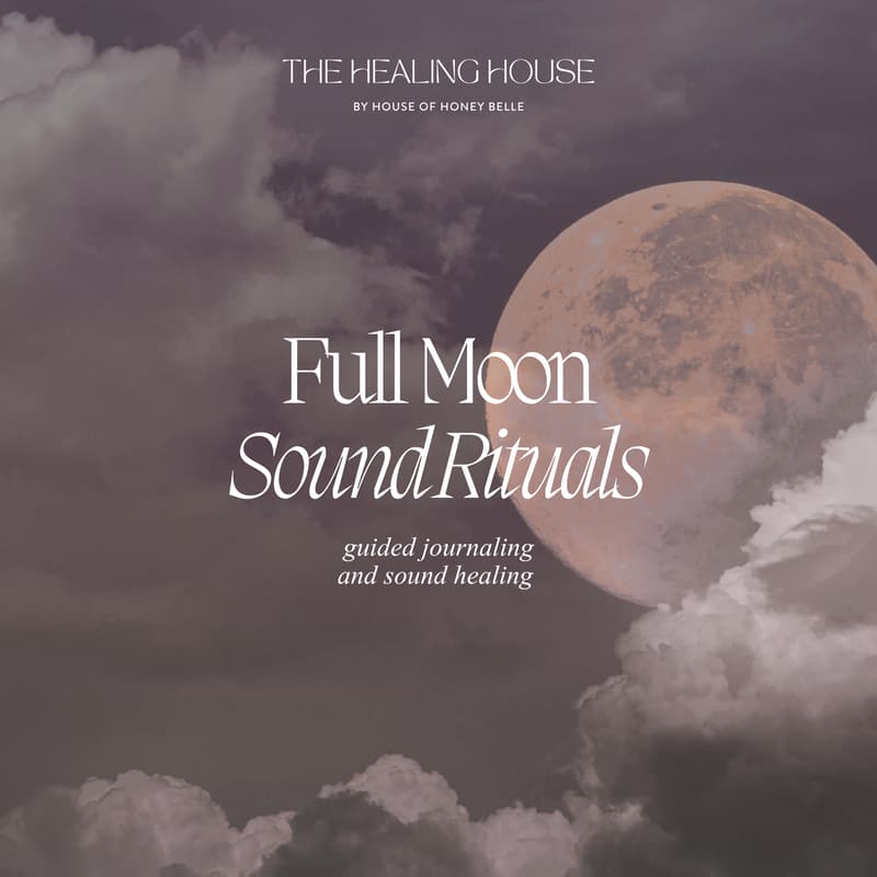 Cover Image for Full Moon Rituals π Journaling + Sound Bath