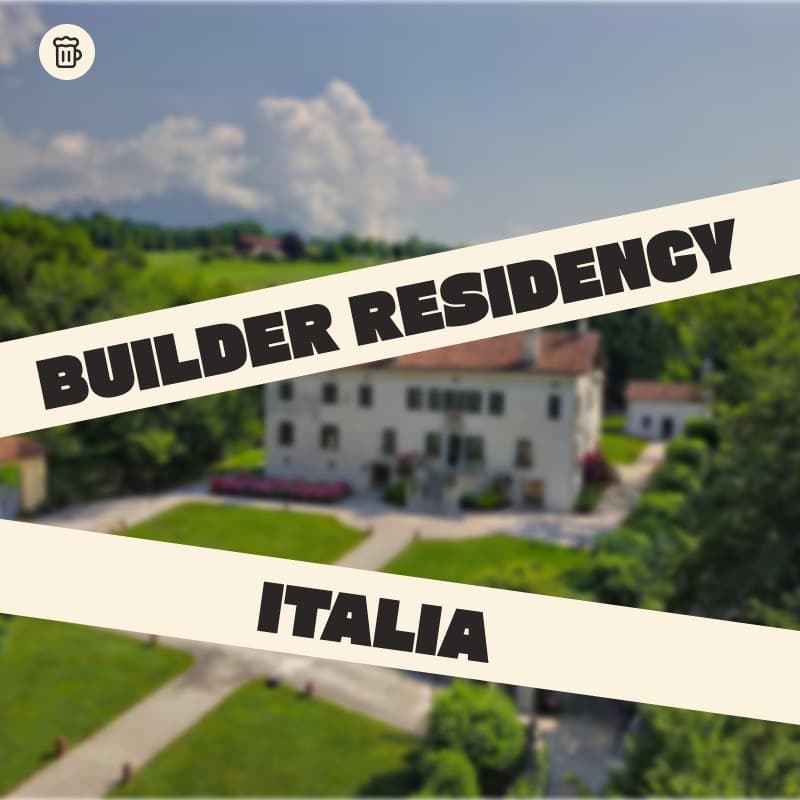 Cover Image for Builder Residency Italia by Birra&Build