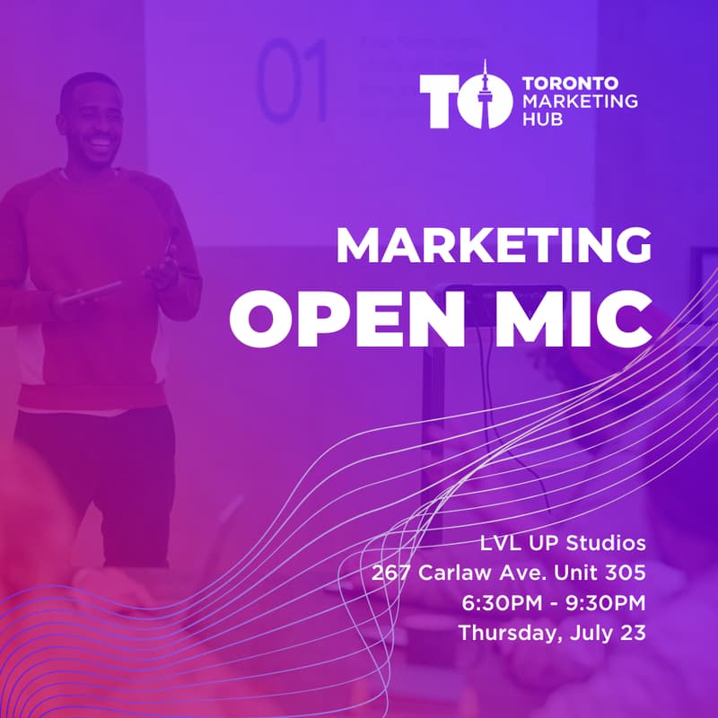 Cover Image for Marketing Open Mic