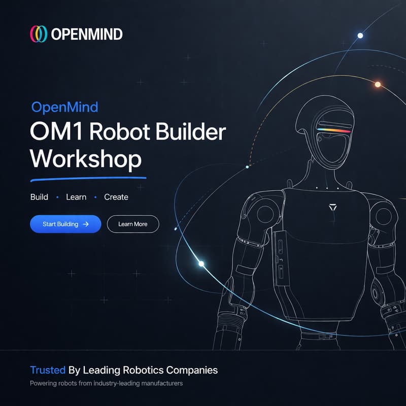 Cover Image for OpenMind OM1 Robot Builder Workshop