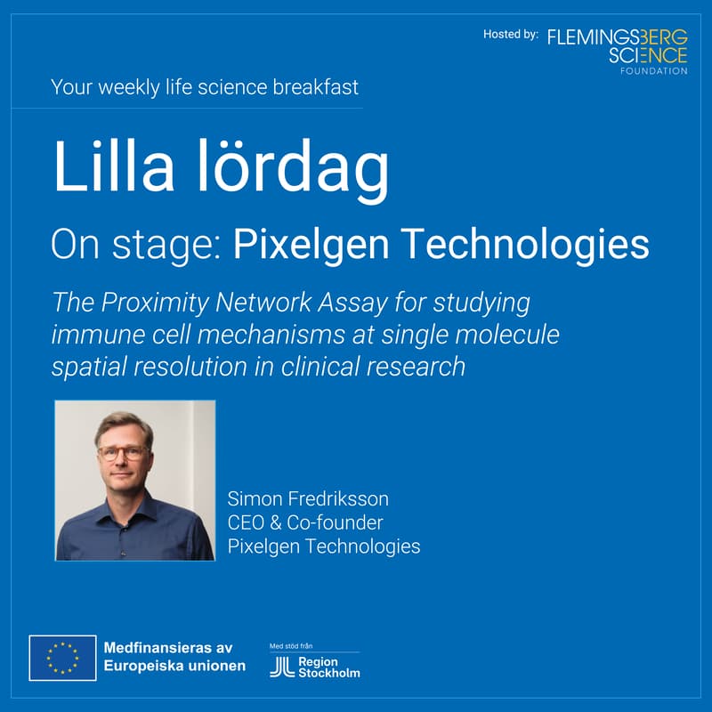Cover Image for Lilla Lördag with Pixelgen Technologies