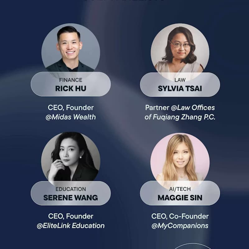 Cover Image for Industry Mixer- Finance, Law, Edu, AI/Tech (Apply in Bio)