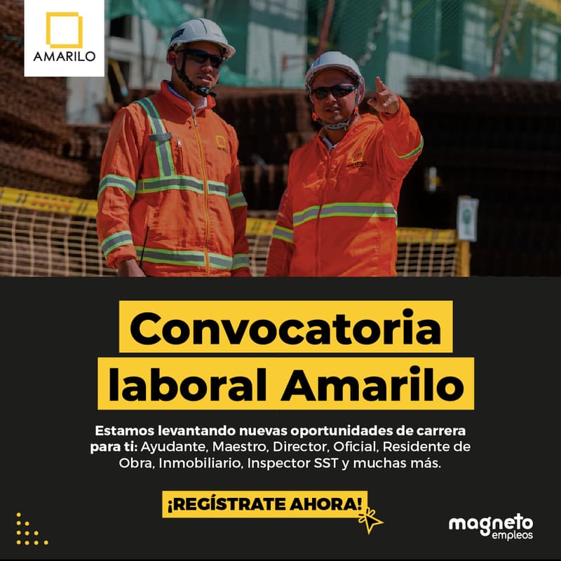Cover Image for Convocatoria Laboral - Amarilo