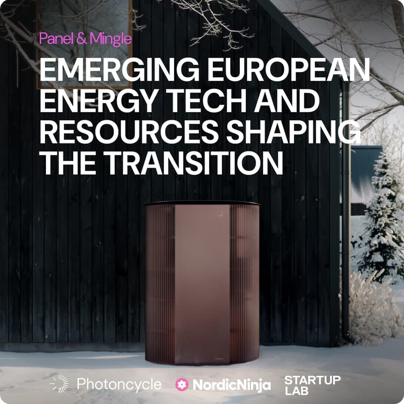 Cover Image for THE NEXT EUROPEAN ENERGY FRONTIER: Emerging Tech and Resources Shaping the Transition – Keynotes and Panel Featuring Photoncycle