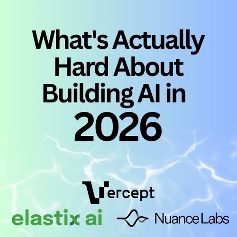Cover Image for What's Actually Hard About Building AI in 2026