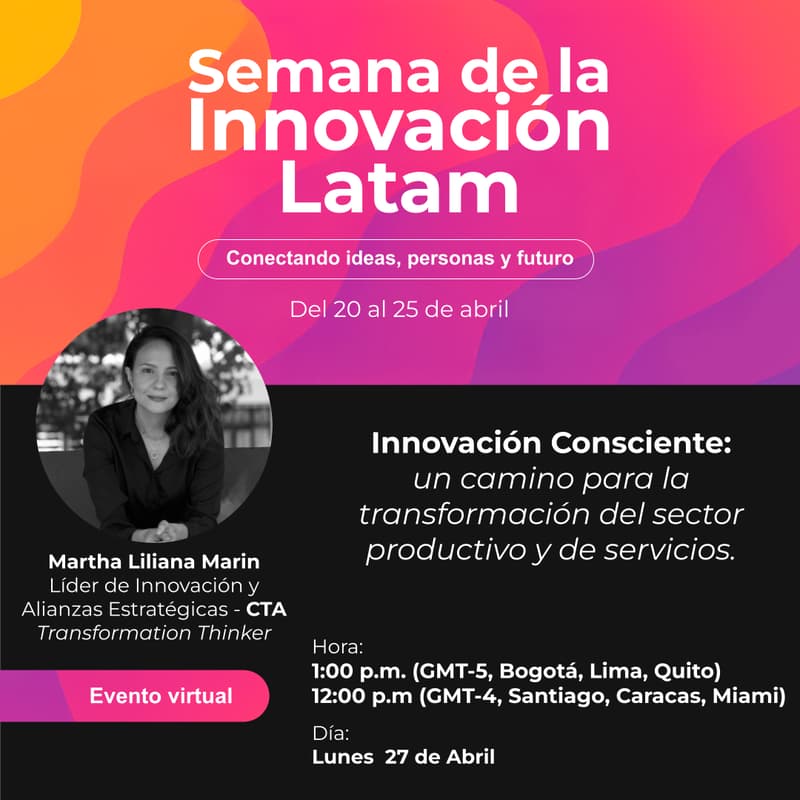 Cover Image for Innovación Consciente: un camino para la transformación del sector productivo y de servicios.