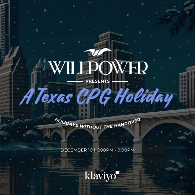 Cover Image for Willpower Presents: A Texas CPG Holiday