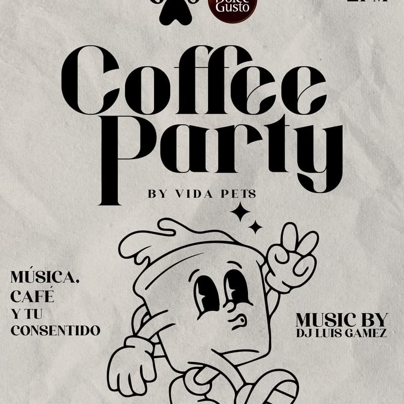 Cover Image for Coffee Party By Vida Pets