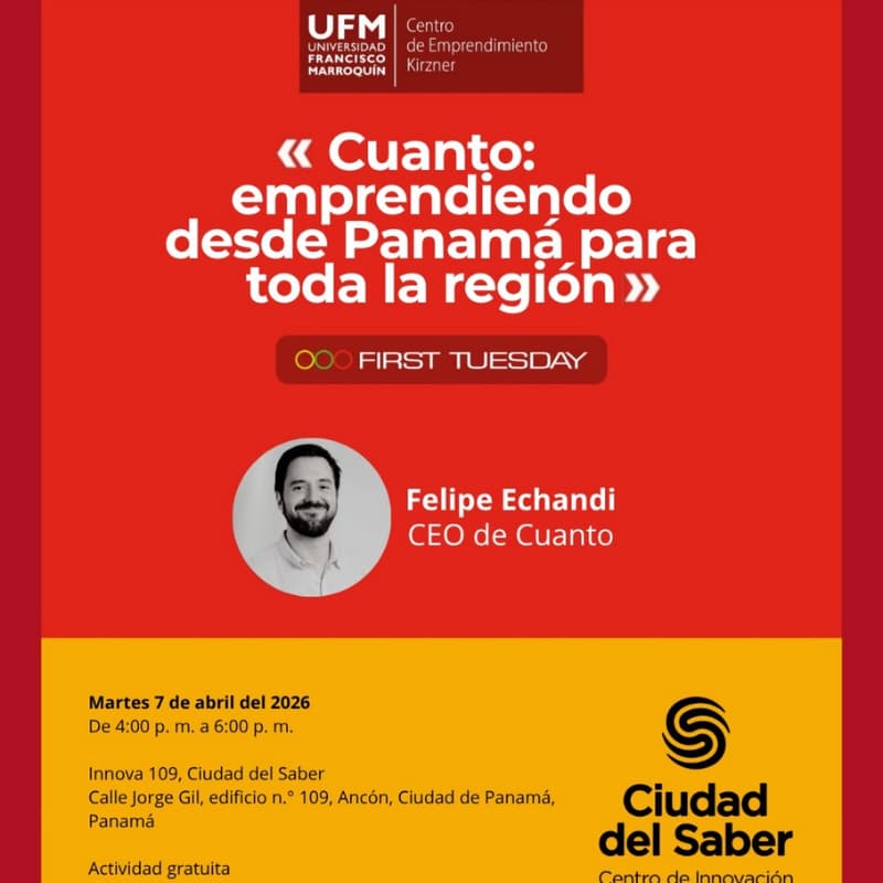 Cover Image for First Tuesday con Felipe Echandi - Abril 2026