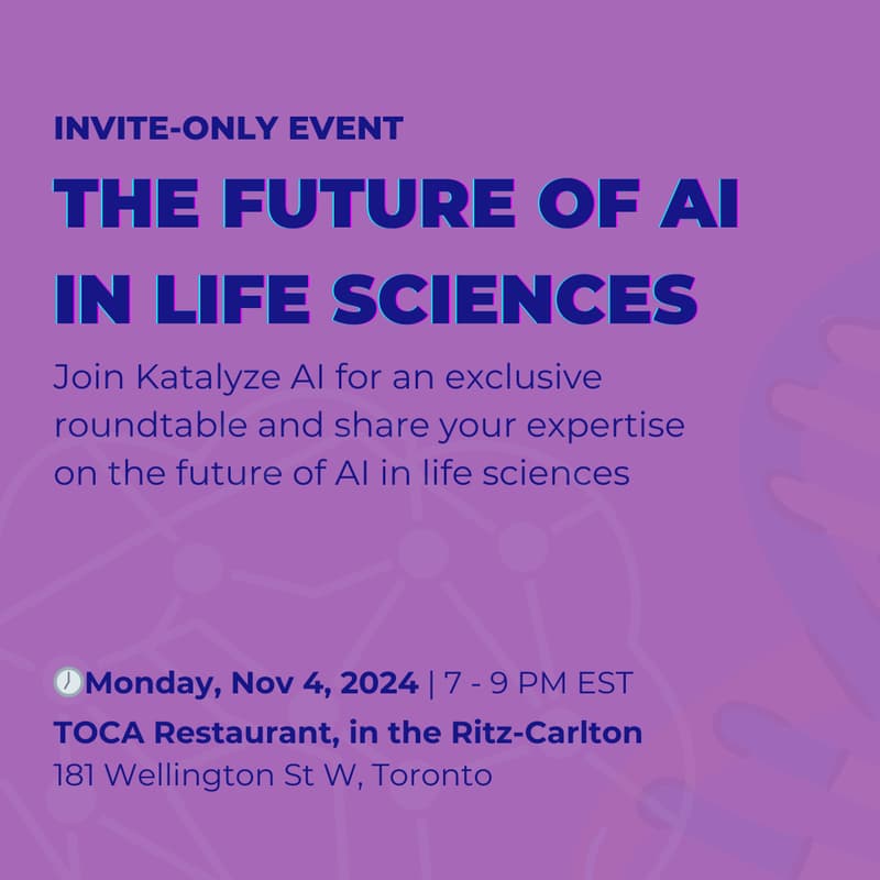 Cover Image for The Future of AI in Life Sciences Roundtable