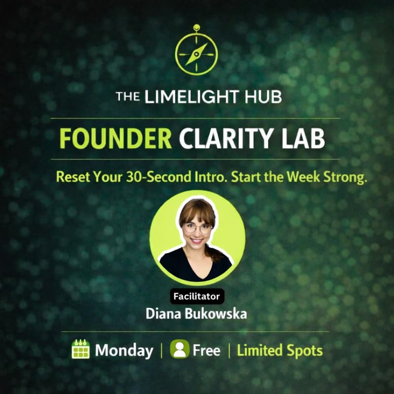Cover Image for Founder Clarity Lab with The Limelight Hub