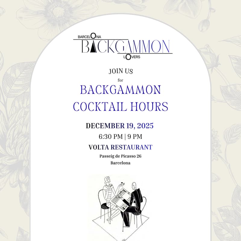 Cover Image for Backgammon Cocktail Hour: Backgammon Lovers