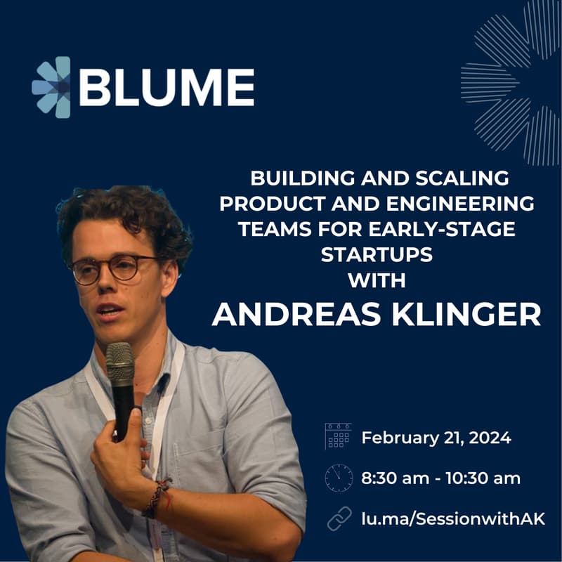 Cover Image for Building and scaling product and engineering teams for early-stage startups