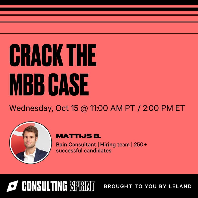 Cover Image for Crack the MBB Case
