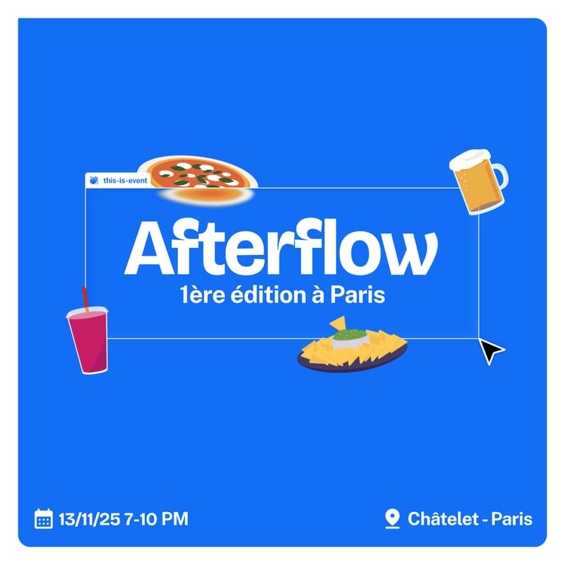 Cover Image for Afterflow : L'afterwork Webflow