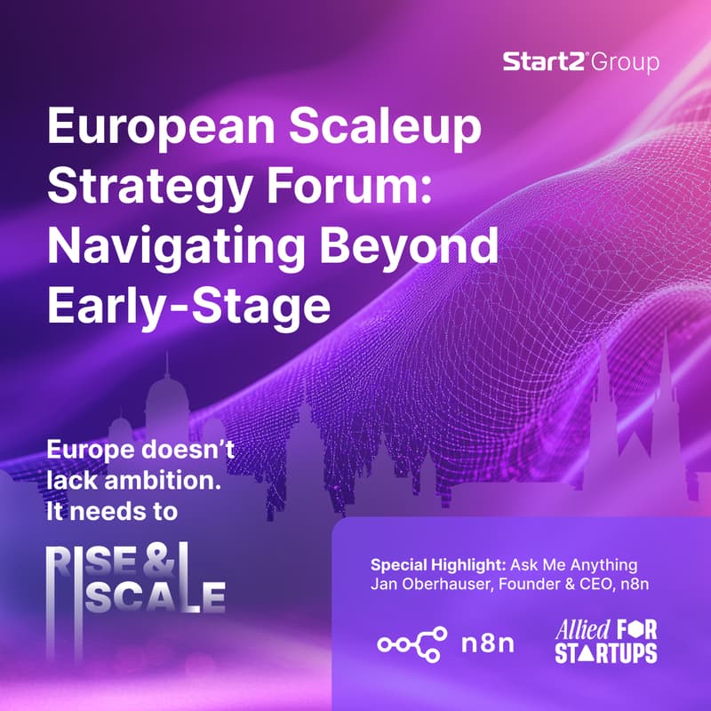 Cover Image for European Scaleup Strategy Forum: Navigating Beyond Early-Stage