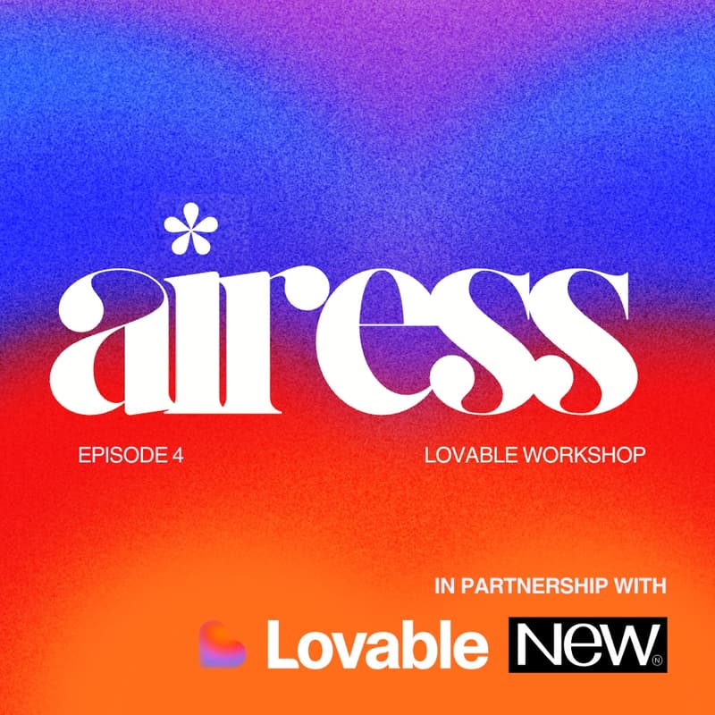 Cover Image for airess: lovable workshop 2