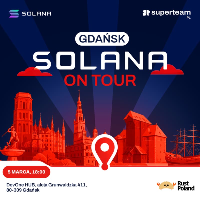 Cover Image for Solana on Tour: Gdańsk