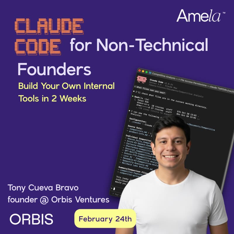 Cover Image for Claude Code for Non-Technical Founders: Build Your Own Internal Tools in 2 Weeks - Session 3 & 4