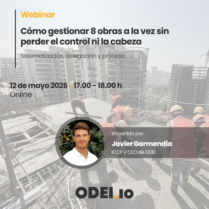 Cover Image for Cómo gestionar 8 obras a la vez sin perder el control (ni la cabeza)