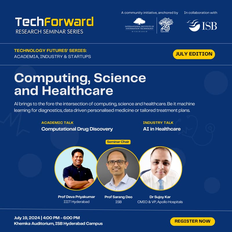 Cover Image for TechForward, July Edition: Computing, Science and Healthcare