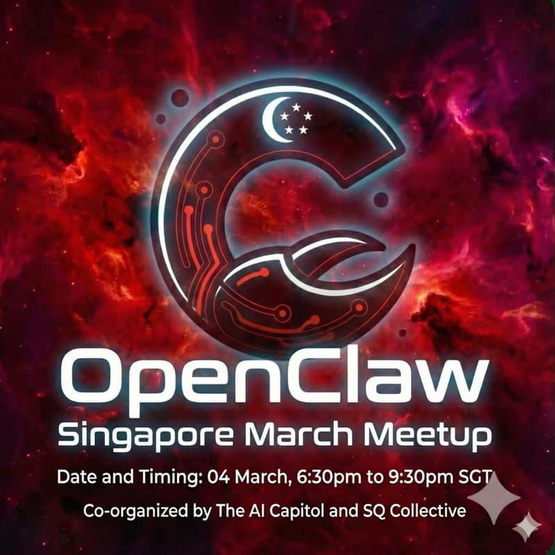 Cover Image for OpenClaw Singapore March Meetup