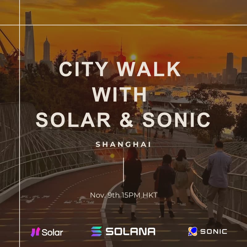 Cover Image for City Walk with Solar and Sonic