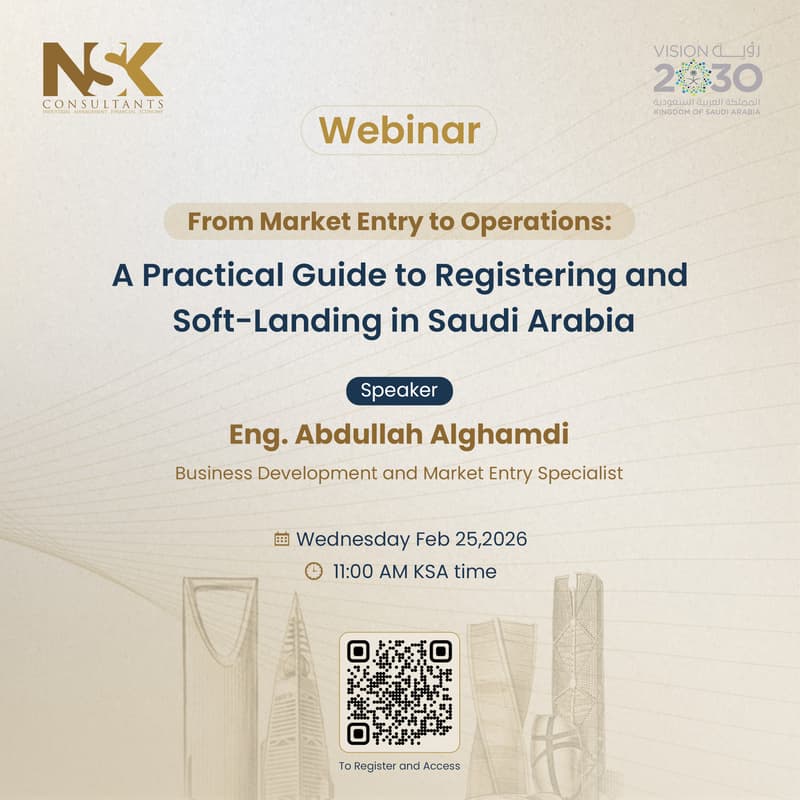 Cover Image for Market Entry to Operations: A Practical Guide to Registering and Soft-Landing in Saudi Arabia