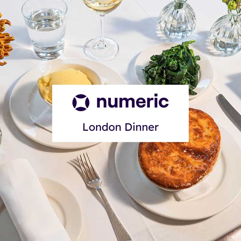 Cover Image for Numeric in London Dinner