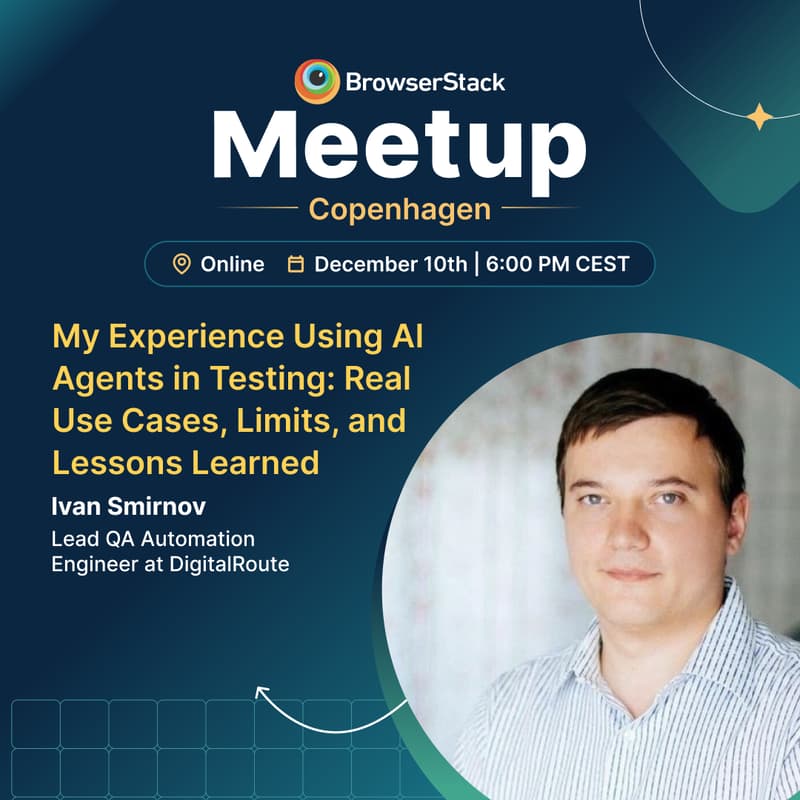 Cover Image for Copenhagen BrowserStack Online Meetup