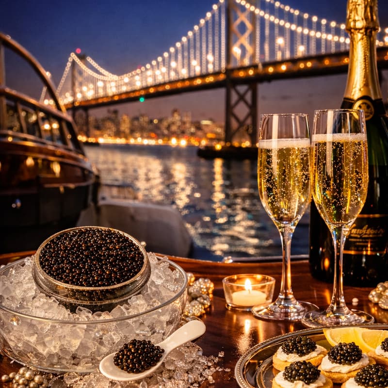 Cover Image for Bubbles & Bumps aboard the Dragon Lady for Grand Re-Lighting of The Bay Lights!