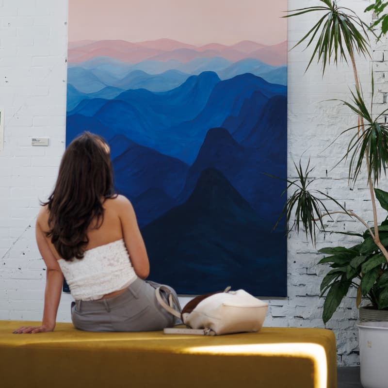 Cover Image for Art Exhibition Opening: Anastasia Gangaev at Elevate Coffee Lab