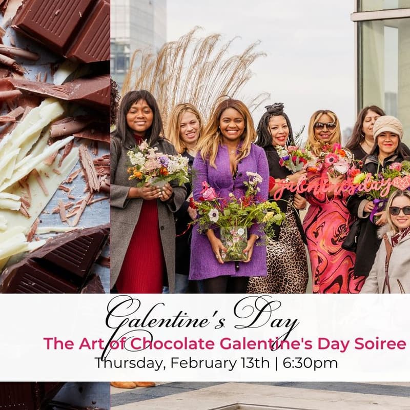 Cover Image for The Art of Chocolate Galentine's Day Soiree with the Cocoa Store | 2/13