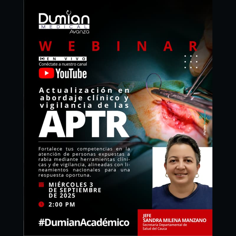Actualización en abordaje clínico y vigilancia de las APTR · Luma