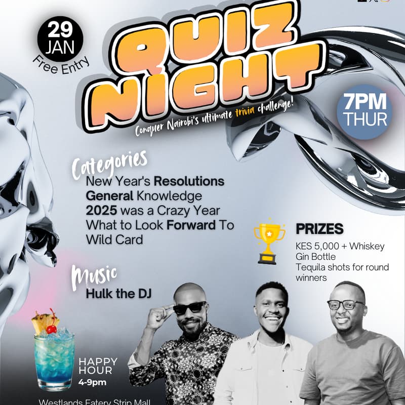 Cover Image for Quiz Night @ Bar'Dayez