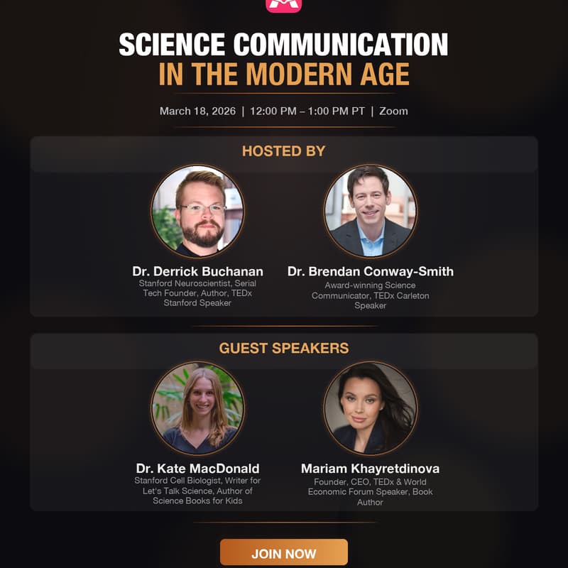 Cover Image for Science Communication in the Modern Age: Using TEDx, Social Media, Book Writing and more