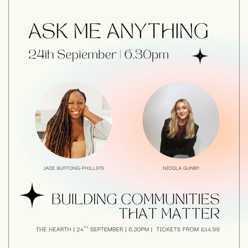 Cover Image for AMA with Nicola Gunby on Building Communities that Matter