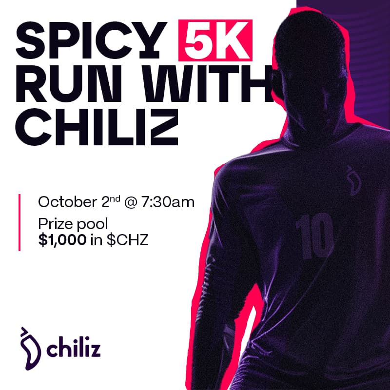 Cover Image for Spicy 5K Run with Chiliz
