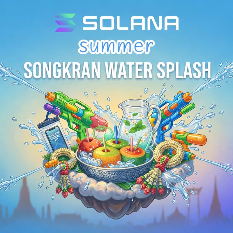 Cover Image for Solana Summer: Songkran Water Splash