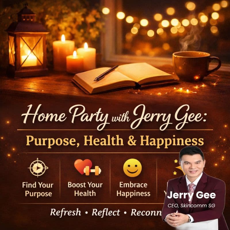 Cover Image for Home Party with Jerry Gee: Purpose, Health & Happiness
