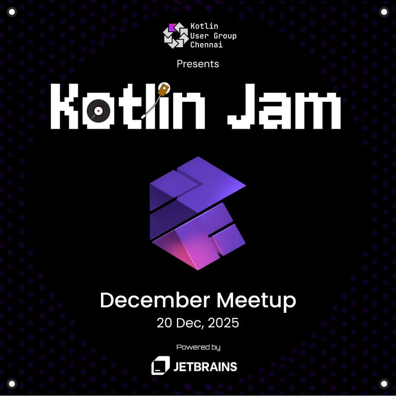 Cover Image for Kotlin Jam by KUGChennai