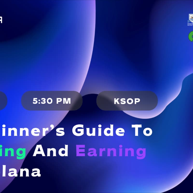 Cover Image for A Beginner's Guide to Learning and Earning on Solana